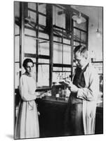 Physicist Lise Meitner and Radiochemist Otto Hahn in Berlin-Dahlem, Germany, 1913-null-Mounted Photo