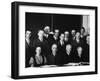 Physicists at the Seventh Solvay Physics Conference, Brussels, Belgium, October 1933-null-Framed Photo