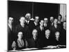 Physicists at the Seventh Solvay Physics Conference, Brussels, Belgium, October 1933-null-Mounted Photo