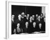 Physicists at the Seventh Solvay Physics Conference, Brussels, Belgium, October 1933-null-Framed Photo