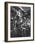 Physicists Dr. Ralph Hudson and Dr. Raymond Hayward, at They are Testing the Law of Parity-null-Framed Photographic Print