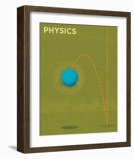 Physics-John Golden-Framed Giclee Print