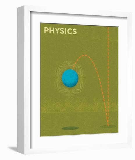 Physics-John Golden-Framed Giclee Print