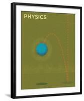 Physics-John W^ Golden-Framed Art Print