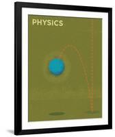 Physics-John W^ Golden-Framed Art Print