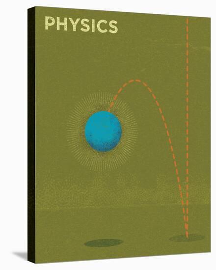 Physics-John W Golden-Stretched Canvas