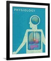 Physiology-John W^ Golden-Framed Art Print