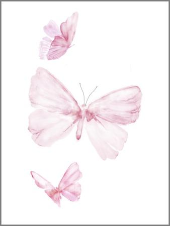 Pink Butterflys I