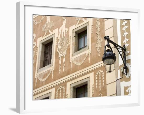 Pi Square in Barri Gothic District, Barcelona, Catalonia, Spain, Europe-Richard Cummins-Framed Photographic Print