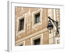 Pi Square in Barri Gothic District, Barcelona, Catalonia, Spain, Europe-Richard Cummins-Framed Photographic Print