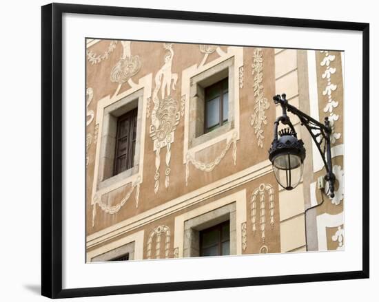 Pi Square in Barri Gothic District, Barcelona, Catalonia, Spain, Europe-Richard Cummins-Framed Photographic Print