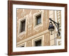 Pi Square in Barri Gothic District, Barcelona, Catalonia, Spain, Europe-Richard Cummins-Framed Photographic Print