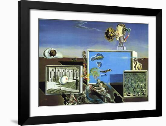 Piaceri Illuminati, c.1929-Salvador Dalí-Framed Art Print