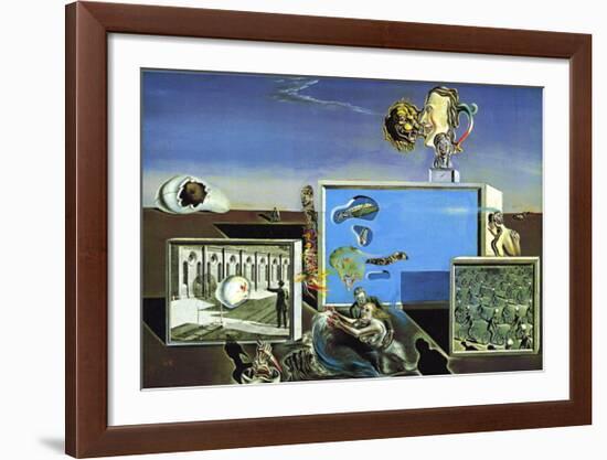 Piaceri Illuminati, c.1929-Salvador Dalí-Framed Art Print