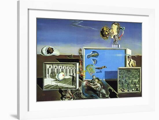 Piaceri Illuminati, c.1929-Salvador Dalí-Framed Art Print