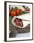 Piadina Flat Bread With Salami and Stracchino Cheese, Typical Emilia Romagna Food-null-Framed Photographic Print