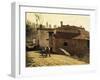 Piagentina Milkman, 1864-Giuseppe Abbati-Framed Giclee Print