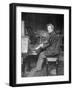 Pianist Ferrucio Busoni Posing at Piano-H. Hermann-Framed Photographic Print