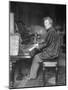 Pianist Ferrucio Busoni Posing at Piano-H. Hermann-Mounted Photographic Print