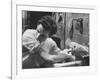 Pianist Glenn Gould Soaking His Hands in Sink to Limber Up His Fingers Before in Studio-Gordon Parks-Framed Premium Photographic Print