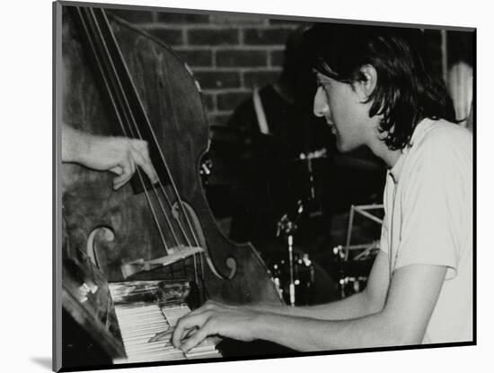 Pianist Leon Greening Playing at the Fairway, Welwyn Garden City, Hertfordshire, 8 June 2003-Denis Williams-Mounted Photographic Print