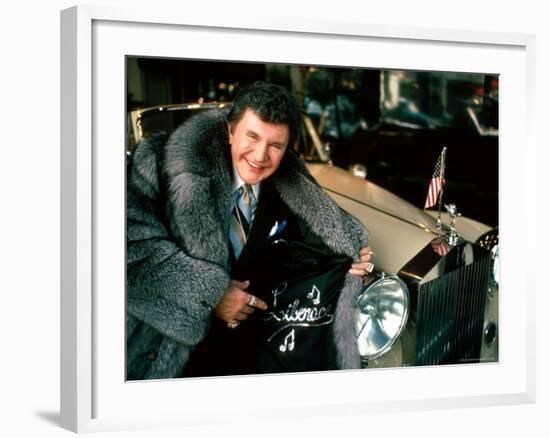 Pianist Liberace-David Mcgough-Framed Premium Photographic Print