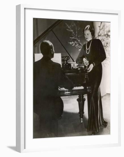 Piano 1930s-null-Framed Photographic Print