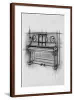 Piano,2005-Penny Warden-Framed Giclee Print