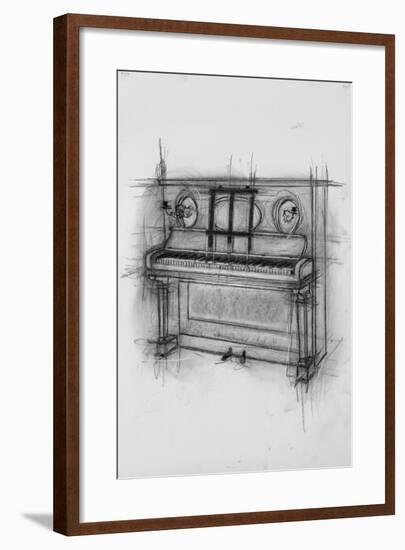 Piano,2005-Penny Warden-Framed Giclee Print