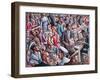 Piano Bar, 1998-PJ Crook-Framed Giclee Print