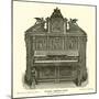 Piano, Ebony Case, by Hallett, Davis and Company-null-Mounted Giclee Print