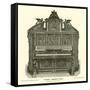 Piano, Ebony Case, by Hallett, Davis and Company-null-Framed Stretched Canvas