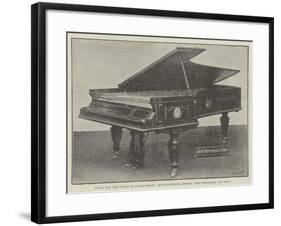 Piano for the Rajah of Kooch-Behar, Manufacturers, Messers John Brinsmead and Sons-null-Framed Giclee Print