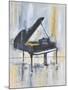 PIANO IN GOLD #2-ALLAYN STEVENS-Mounted Art Print