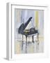 Piano in Gold II-Allayn Stevens-Framed Art Print