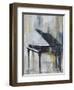 PIANO IN GOLD-ALLAYN STEVENS-Framed Art Print