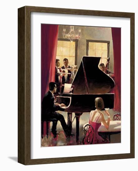 Piano Jazz-Brent Heighton-Framed Art Print