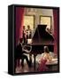 Piano Jazz-Brent Heighton-Framed Stretched Canvas