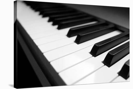 Piano Keyboard-Gudella-Stretched Canvas