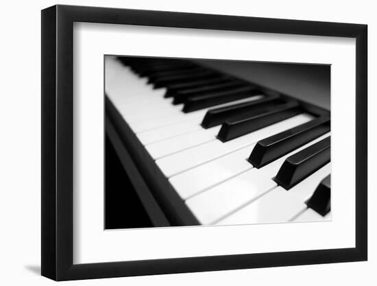 Piano Keyboard-Gudella-Framed Photographic Print