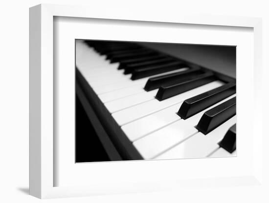 Piano Keyboard-Gudella-Framed Photographic Print