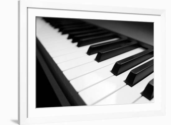 Piano Keyboard-Gudella-Framed Photographic Print