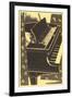 Piano Keyboard-null-Framed Art Print