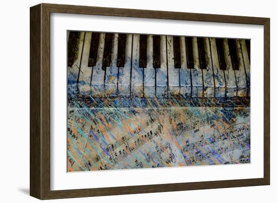 Piano Keys-Dan Meneely-Framed Art Print