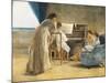 Piano Lesson, 1866-1867-Adriano Cecioni-Mounted Giclee Print