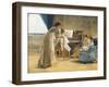 Piano Lesson, 1866-1867-Adriano Cecioni-Framed Giclee Print