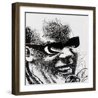 Piano Man-Oksana Leadbitter-Framed Giclee Print