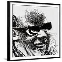 Piano Man-Oksana Leadbitter-Framed Giclee Print