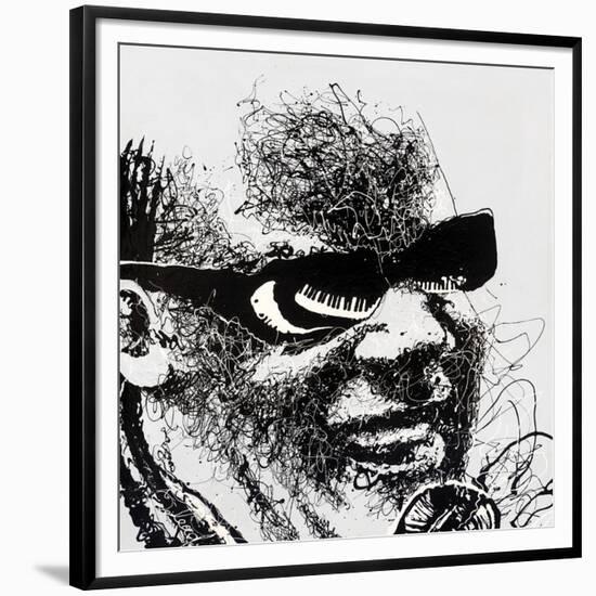 Piano Man-Oksana Leadbitter-Framed Giclee Print