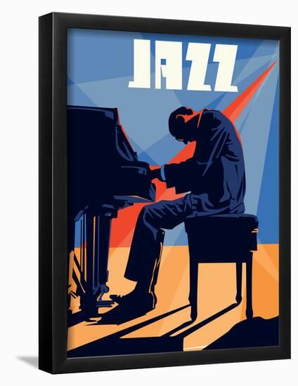 Piano Man-null-Framed Poster